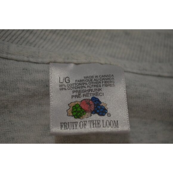 Vancouver International Marathon 1992 Large Fruit of Loom T-Shirt Single Stitch - Picture 7 of 10